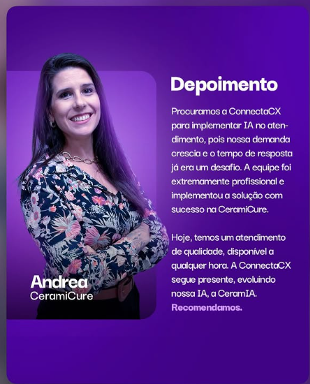 Depoimento de Andrea, da CeramiCure