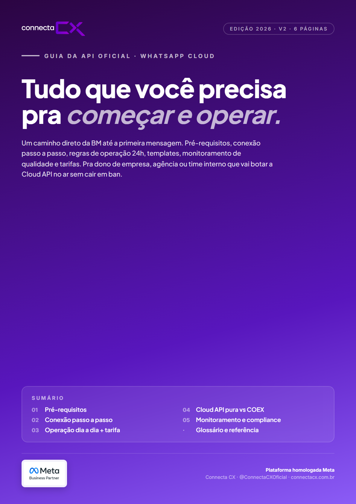 Manual da API Oficial do WhatsApp